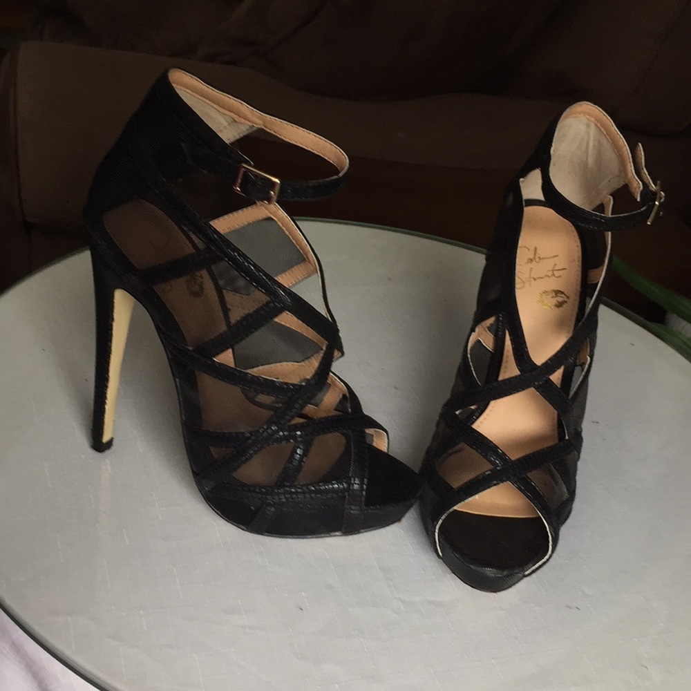 Ankle strap heels